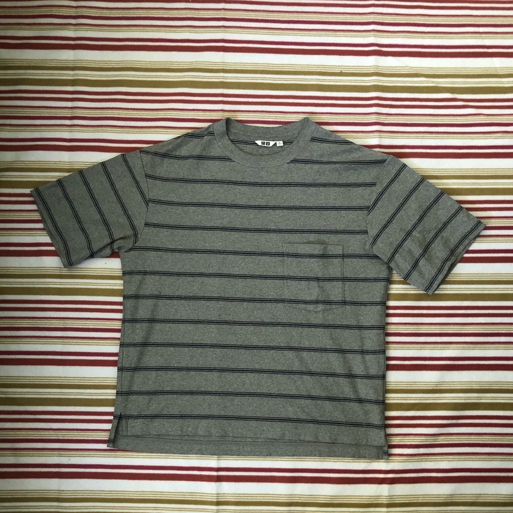 Lemaire x Uniqlo Oversized Pocket Stripe Tee